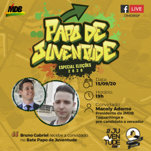Papo de Juventude - Especial Eleições 2020 - 15/09