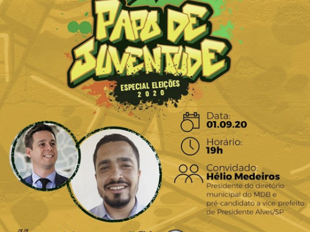 Papo de Juventude - Especial Eleições 2020 - 01/09