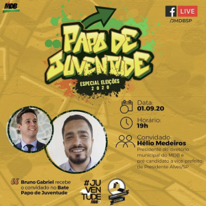Papo de Juventude - Especial Eleições 2020 - 01/09